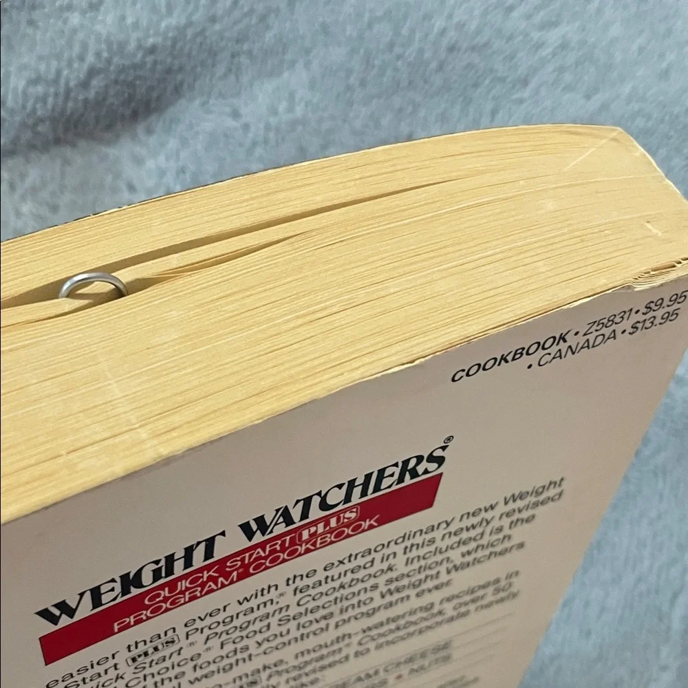 Vintage 80s-90s Weight Watchers Quick Start Program Cookbook 500 Recipes